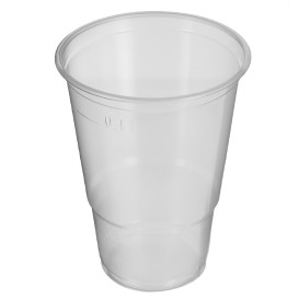 Kubki Plastikowe PP Przezroczyste 520ml Ø8,3cm (800 Sztuk)