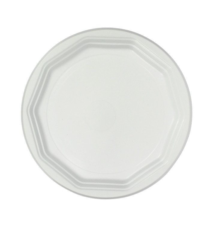 Talerz wielokrotnego użytku PP "Deka" Płaski Białe 220mm (33 Sztuk) Talerz wielokrotnego użytku PP "Deka" Płaski Białe 220mm (33 Sztuk)