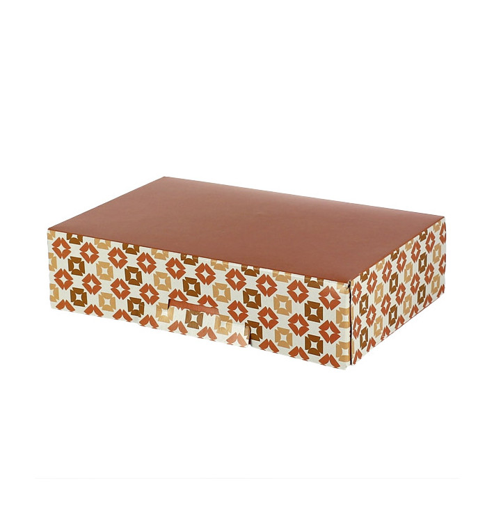 Pudełka na Czekoladki i Słodycze Koral 18,5x12,5x5cm (100 Sztuk) Pudełka na Czekoladki i Słodycze Koral 18,5x12,5x5cm (100 Sztuk)