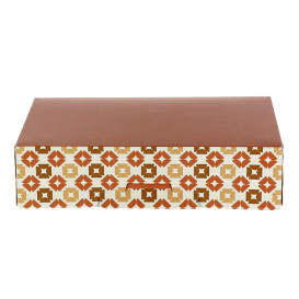 Pudełka na Czekoladki i Słodycze Koral 17x11,5x4,3cm (100 Sztuk)