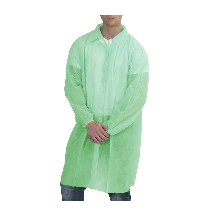 Fartuch laboratoryjny TST PP Zapięcie na Rzep i bez Miskiillo Zielone XL 25gr (1 Sztuk) Fartuch laboratoryjny TST PP Zapięcie na Rzep i bez Miskiillo Zielone XL 25gr (1 Sztuk)