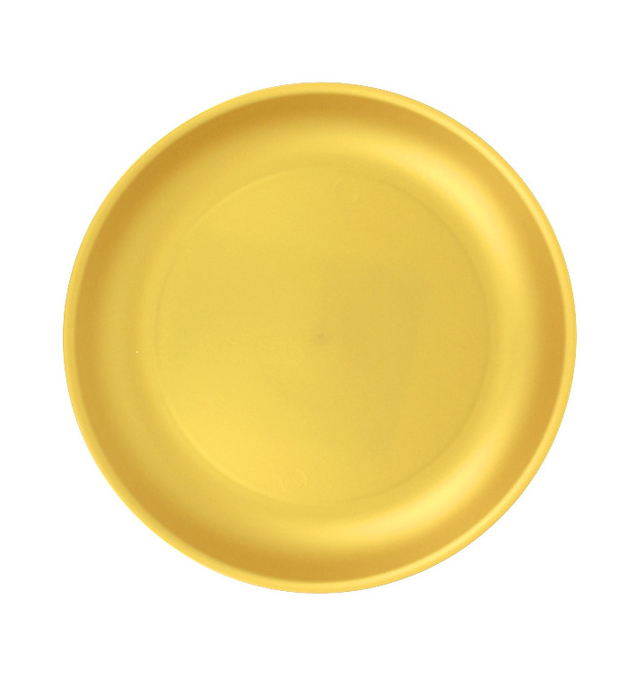 Talerz Plastikowe Płaski Złoto Durable PP Mineral Ø21cm (6 Sztuk) Talerz Plastikowe Płaski Złoto Durable PP Mineral Ø21cm (6 Sztuk)