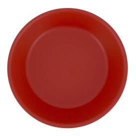 Talerz Plastikowe Głęboki Czerwony Durable PP Mineral Ø18cm (54 Sztuk)