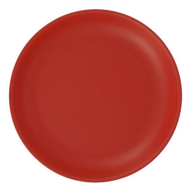 Talerz Plastikowe Płaski Czerwony Durable PP Mineral Ø21cm (54 Sztuk)