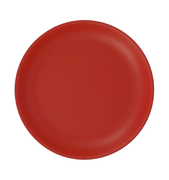 Talerz Plastikowe Płaski Czerwony Durable PP Mineral Ø21cm (6 Sztuk) Talerz Plastikowe Płaski Czerwony Durable PP Mineral Ø21cm (6 Sztuk)