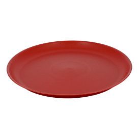 Talerz Plastikowe Płaski Czerwony Durable PP Mineral Ø27,5cm (54 Sztuk)