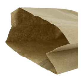 Torby na Burgery Tłuszczoodporny Kraft 14+7x24cm (250 Sztuk)