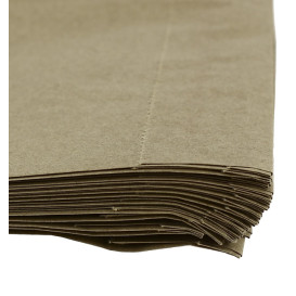 Torby na Burgery Tłuszczoodporny Kraft 14+7x24cm (1000 Sztuk)