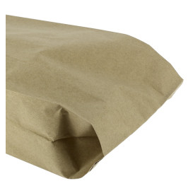 Torby na Burgery Tłuszczoodporny Kraft 14+7x24cm (1000 Sztuk)
