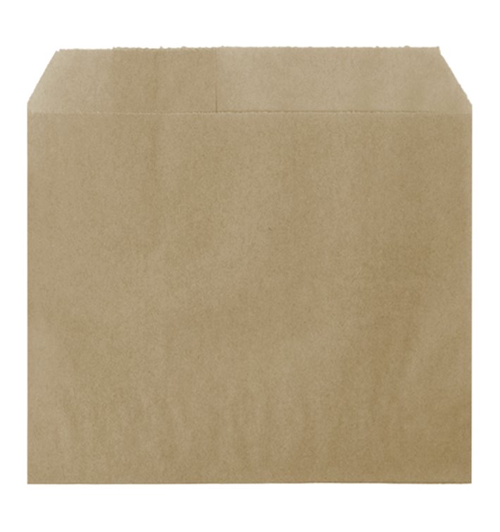 Torebki na Frytki Kraft Tłuszczoodporny 12x12cm (250 Sztuk) Torebki na Frytki Kraft Tłuszczoodporny 12x12cm (250 Sztuk)
