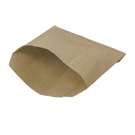 Torebki na Frytki Kraft Tłuszczoodporny 12x12cm (250 Sztuk)