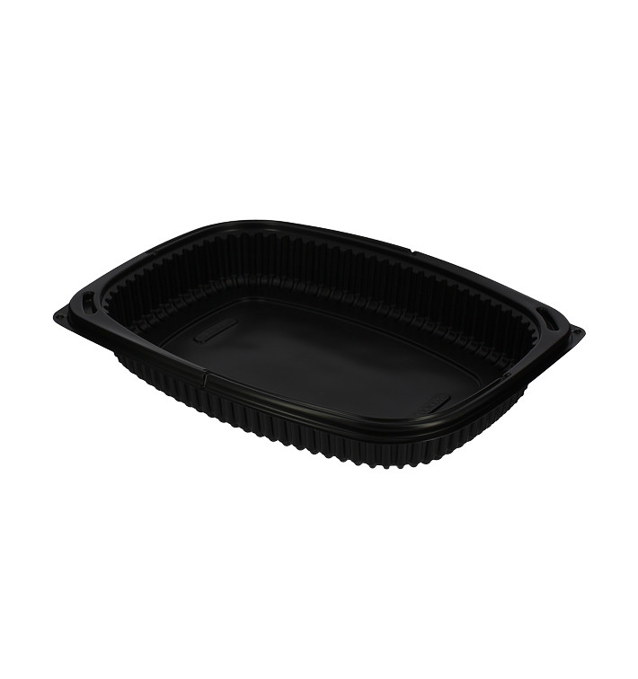 Pojemniki Prostokątny PP Czarni 1050ml 255x189x45mm (40 Sztuk) Pojemniki Prostokątny PP Czarni 1050ml 255x189x45mm (40 Sztuk)