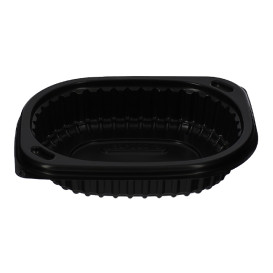 Pojemniki Prostokątny PP Czarni 250ml 142x111x31mm (80 Sztuk)