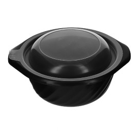Pokrywka do Przezroczysty Miski PP 550ml Ø149x27mm (100 Sztuk)
