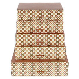 Pudełka na Czekoladki i Słodycze Koral 17x11,5x4,3cm (100 Sztuk)
