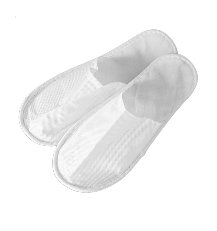 Zapatilla TST Polipropylen Zamknięte Białe (400 Pares) Zapatilla TST Polipropylen Zamknięte Białe (400 Pares)