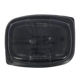 Pokrywka do Przezroczysty Pojemniki PP 1050/1250ml 255x189x20mm (320 Sztuk)
