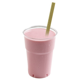 Słomki Prosto Papierowe Kraft Smoothie Ø8mm 19,7cm (3.000 Sztuk)