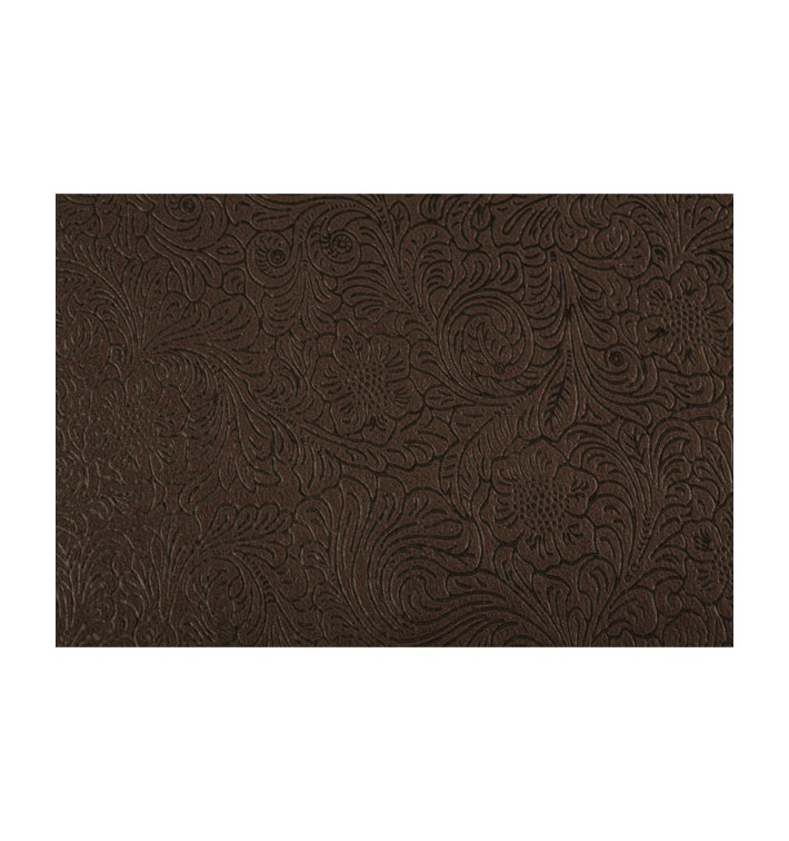 Obrus w Rolce TNT Plus Brązowe 0,40x45m 60g P30cm (6 Sztuk) Obrus w Rolce TNT Plus Brązowe 0,40x45m 60g P30cm (6 Sztuk)