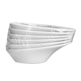 Miska Degustacyjna Snackholder Durable SAN "Sodo" Biała 40ml (6 Sztuk)