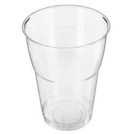 Wielokrotnego użytku Kubki PS "Diamant" Szkło 600ml Ø9,4cm (25 Sztuk)