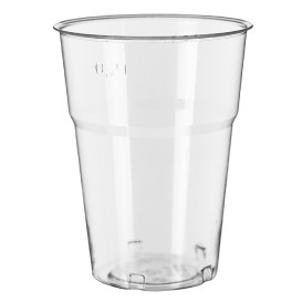 Wielokrotnego użytku Kubki PS "Diamant" Szkło 250ml Ø7,2cm (50 Sztuk)