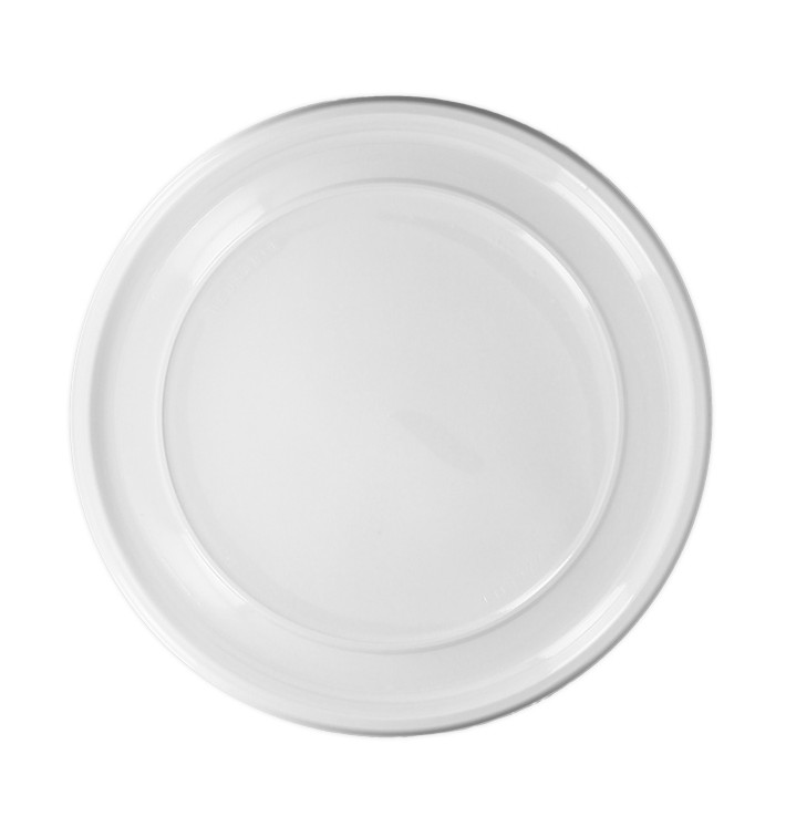 Talerz wielokrotnego użytku PS okrągły biały Ø32cm (180 sztuk) Talerz wielokrotnego użytku PS okrągły biały Ø32cm (180 sztuk)