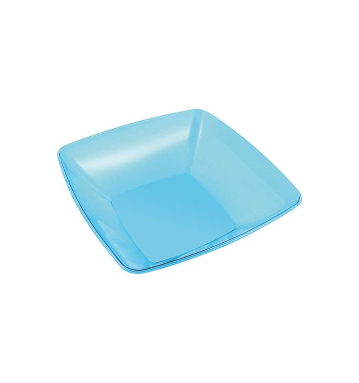 Miski PS Szkło Twardego Turkusowe 480ml 14x14cm Miski PS Szkło Twardego Turkusowe 480ml 14x14cm