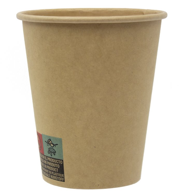 Kubki Papierowe 9 Oz/280ml Kraft-Kraft Ø8,1cm (1.000 Sztuk) Kubki Papierowe 9 Oz/280ml Kraft-Kraft Ø8,1cm (1.000 Sztuk)