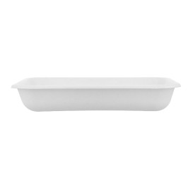 Pojemniki Ekologiczne Białe 710ml 21,5x14,0x4,0 cm (50 Sztuk)