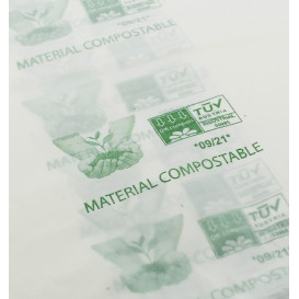 Torby Plastikowej w Bloku 100% Biodegradowalny 27x35cm (3000 Sztuk)