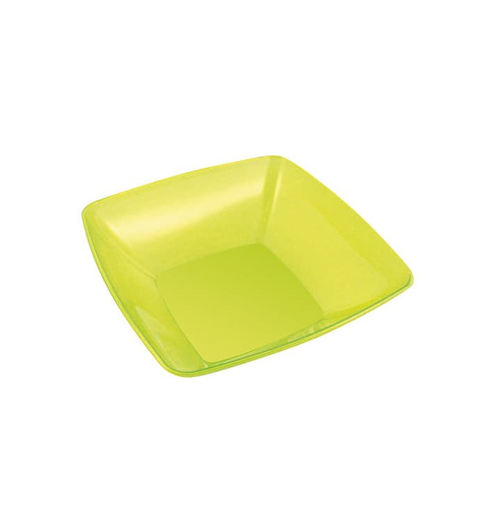 Miski PS Szkło Twardego Zielone 480ml 14x14cm Miski PS Szkło Twardego Zielone 480ml 14x14cm