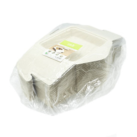 Opakowania MenuBox Trzciny Cukrowej 21x21x4cm 1350ml (100 Sztuk)
