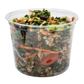 Pojemniki Plastikowe PP "Deli" 24Oz/710ml Przezroczyste Ø120mm (500 Sztuk)