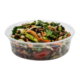 Pojemniki Plastikowe PP "Deli" 8Oz/266ml Przezroczyste Ø120mm (25 Sztuk)