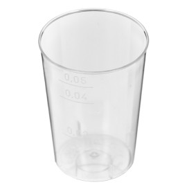 Kubki Wtryskiwane Przezroczyste PS 50 ml (1600 Sztuk)