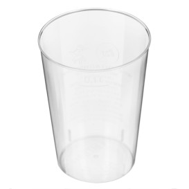 Kubki Wtryskiwane Przezroczyste PS 100 ml (40 Sztuk)