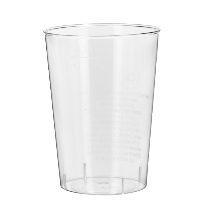 Kubki Plastikowe Przezroczyste PS 100 ml (1400 Sztuk) Kubki Plastikowe Przezroczyste PS 100 ml (1400 Sztuk)