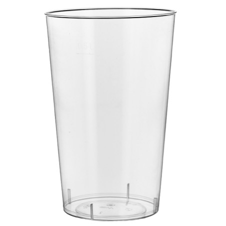 Kubki Wtryskiwane Przezroczyste PS 600ml (30 Sztuk)