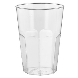 Kubki "Deco" PS Przezroczyste Szkło 200 ml (25 Sztuk)