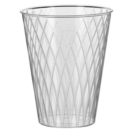 Kubki Wtryskiwane w Rombi PS 200ml (50 Sztuk)