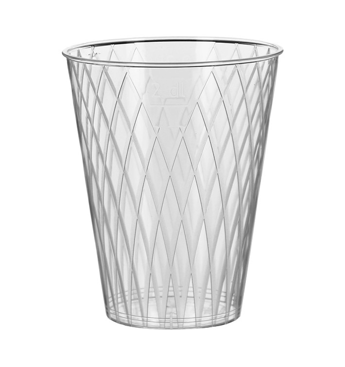 Kubki Wtryskiwane w Rombi PS 200 ml (1000 Sztuk) Kubki Wtryskiwane w Rombi PS 200 ml (1000 Sztuk)