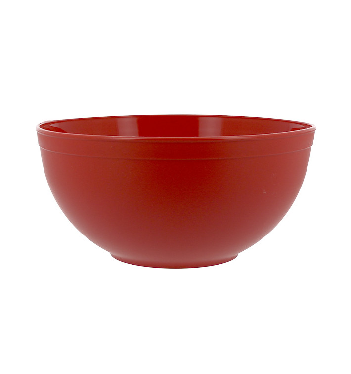 Trwała miska wielokrotnego użytku PP Mineral Czerwony 2l Ø20cm (1 Sztuk). Trwała miska wielokrotnego użytku PP Mineral Czerwony 2l Ø20cm (1 Sztuk).