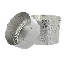 Formy Cukiernicze Aluminowe 68x60x30mm (100 Sztuk)