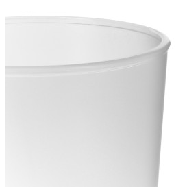 Kubki Plastikowe Przezroczyste PP Ø85mm 400ml (5 Sztuk)
