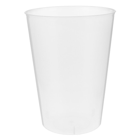 Kubki Wielokrotnego Użytku Nietłukący PP 600ml Przezroczyste (500 Sztuk)