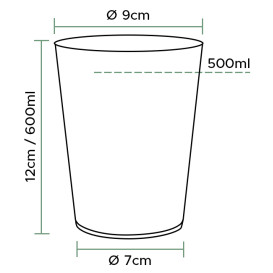 Szklanka do Cydru PP 600 ml (450 Sztuk)