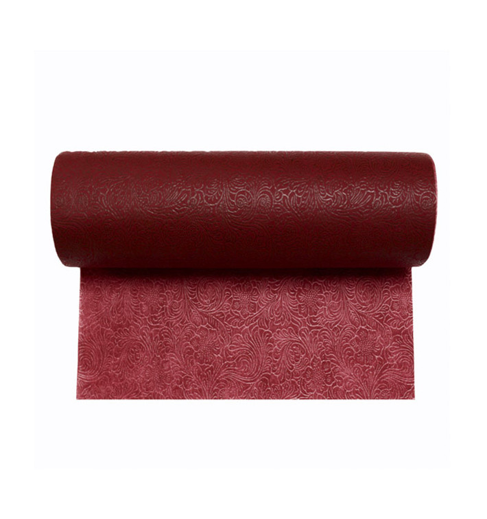 Obrus w Rolce TNT Plus Bordeaux 1,2x50m 60g P40cm (1 Sztuk) Obrus w Rolce TNT Plus Bordeaux 1,2x50m 60g P40cm (1 Sztuk)