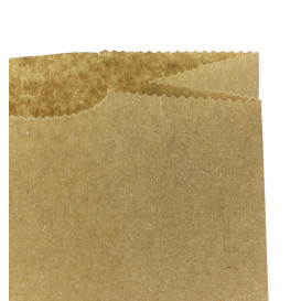 Torby Papierowe bez Uchwytów Kraft Brązowe 45g/m² 12+8x24cm (1.000 Sztuk)