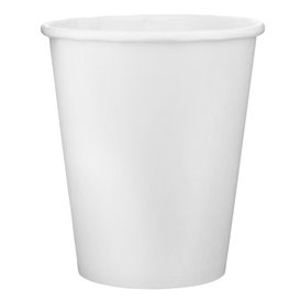 Kubki Papierowe 9 Oz/280ml Białe Ø8,1cm (600 Sztuk)